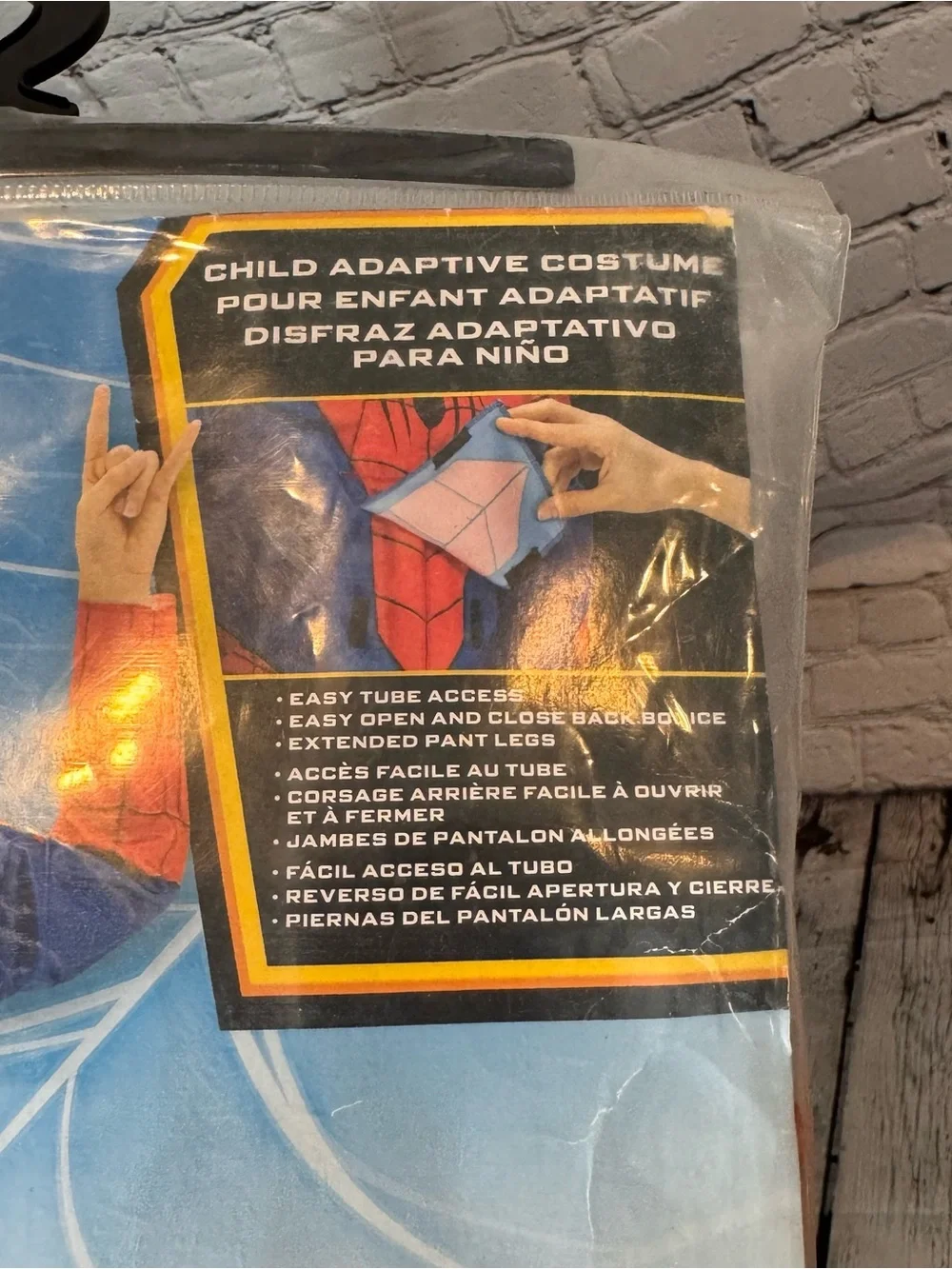 Spider-Man Adaptive Halloween Costume